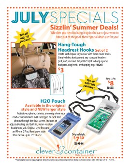 July Customer Specials